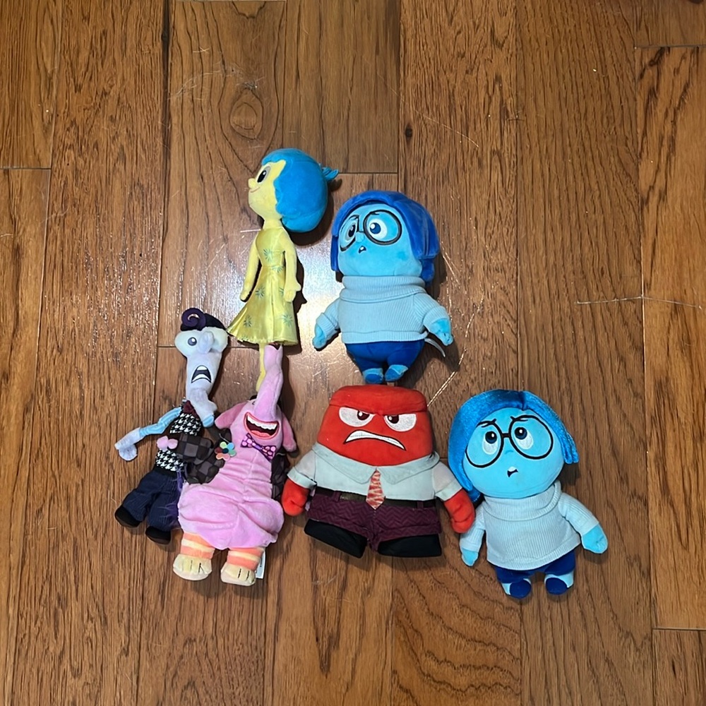 Inside Out Plush set (sold)